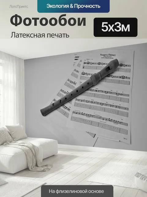 500 × 300 см · Латексная печать