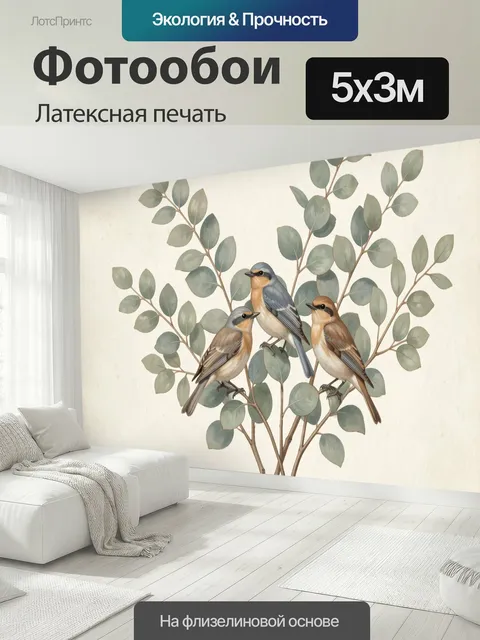 500 × 300 см · Латексная печать