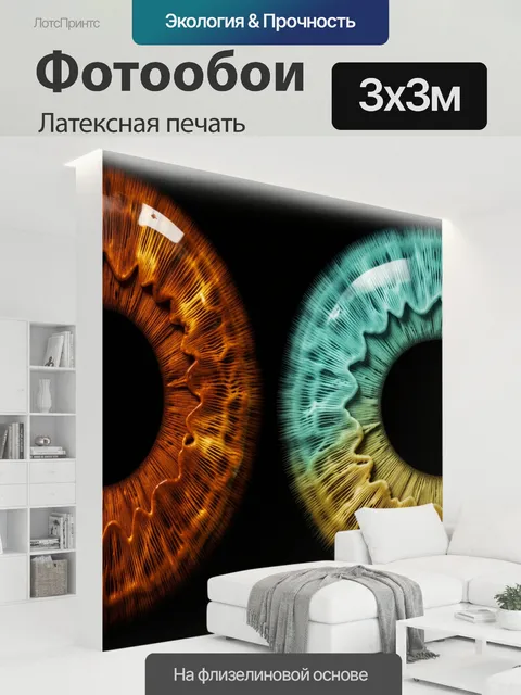 300 × 300 см · Латексная печать