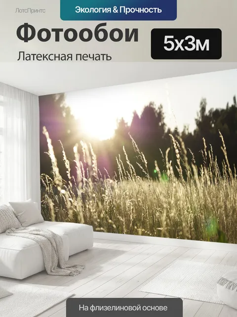 500 × 300 см · Латексная печать