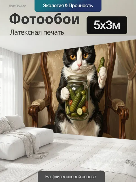 500 × 300 см · Латексная печать