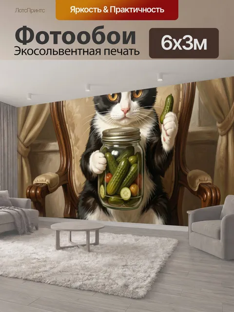 600 × 300 см · Экосольвентная печать