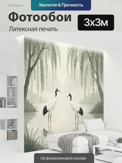 300 × 300 см · Латексная печать