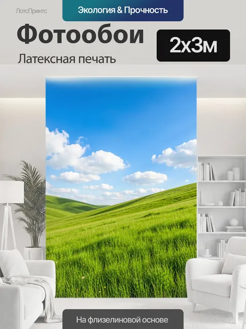 200 × 300 см · Латексная печать