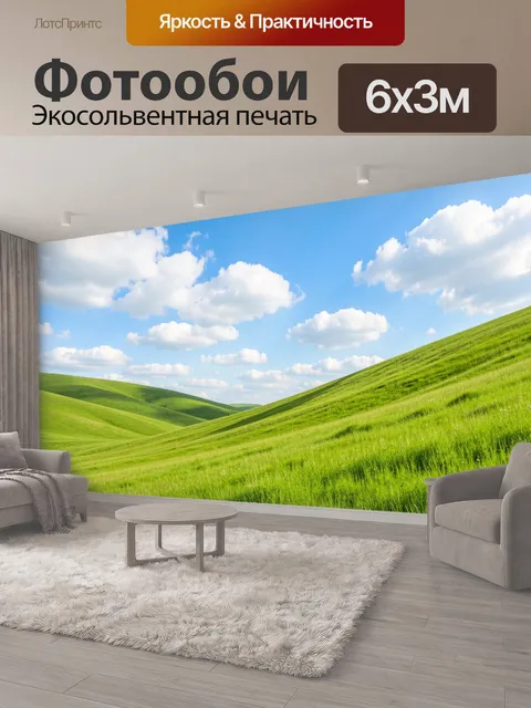 600 × 300 см · Экосольвентная печать