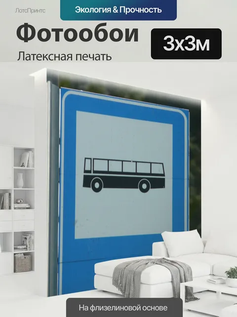 300 × 300 см · Латексная печать