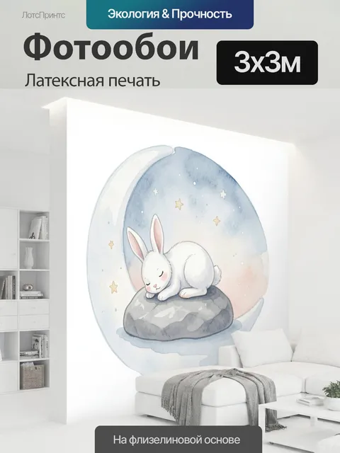 300 × 300 см · Латексная печать