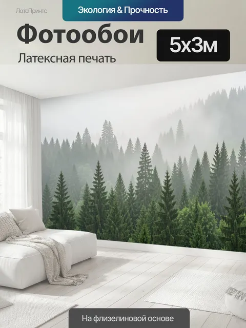 500 × 300 см · Латексная печать