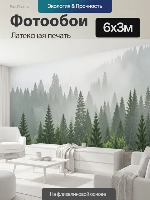 600 × 300 см · Латексная печать