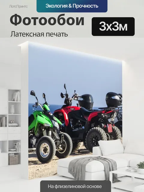 300 × 300 см · Латексная печать