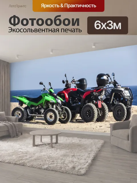 600 × 300 см · Экосольвентная печать