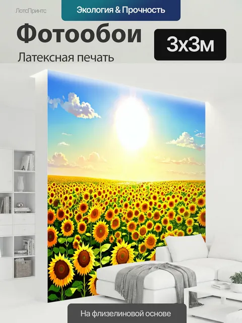 300 × 300 см · Латексная печать