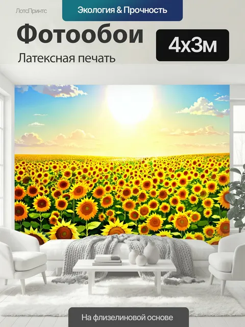 400 × 300 см · Латексная печать