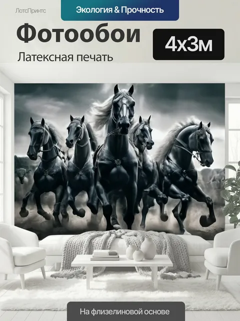 400 × 300 см · Латексная печать