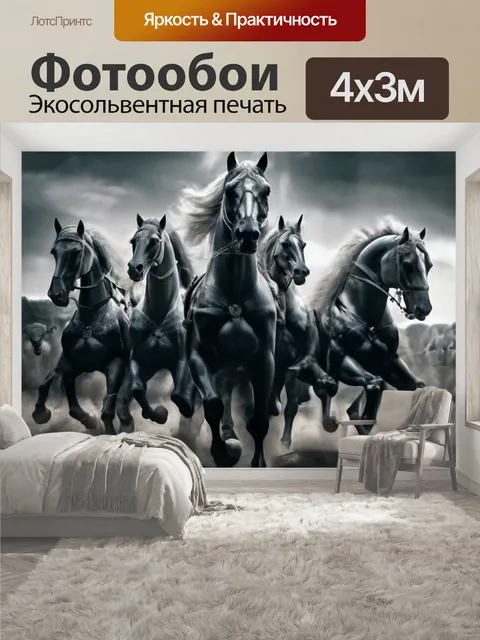 400 × 300 см · Экосольвентная печать