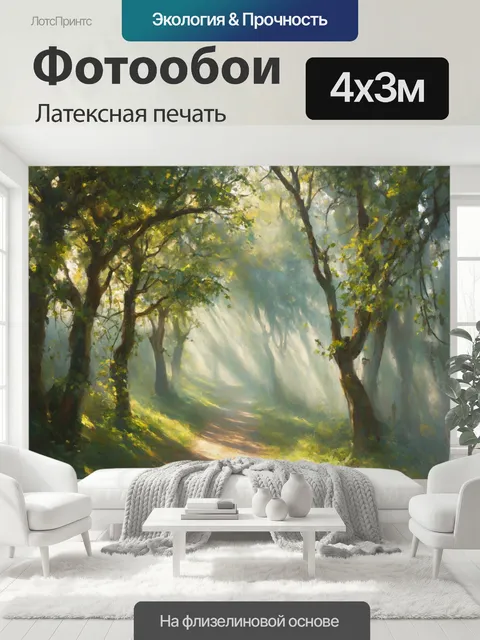 400 × 300 см · Латексная печать