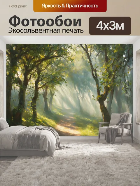 400 × 300 см · Экосольвентная печать