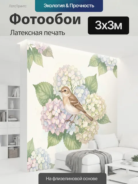 300 × 300 см · Латексная печать