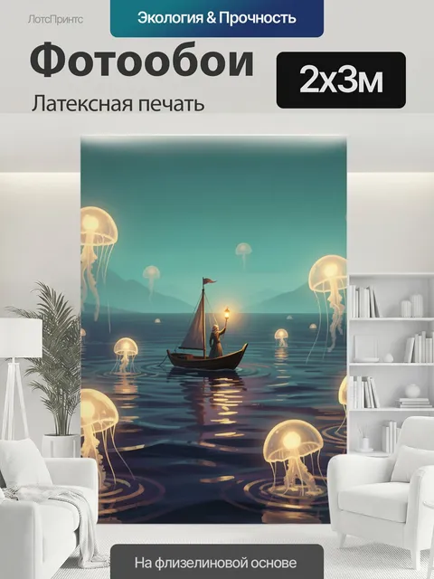 200 × 300 см · Латексная печать