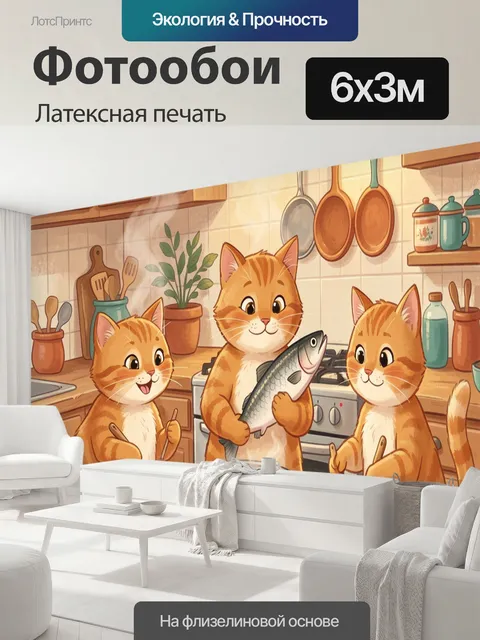 600 × 300 см · Латексная печать