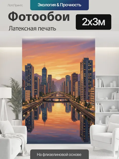 200 × 300 см · Латексная печать
