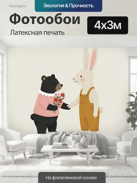 400 × 300 см · Латексная печать