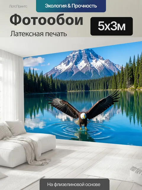 500 × 300 см · Латексная печать