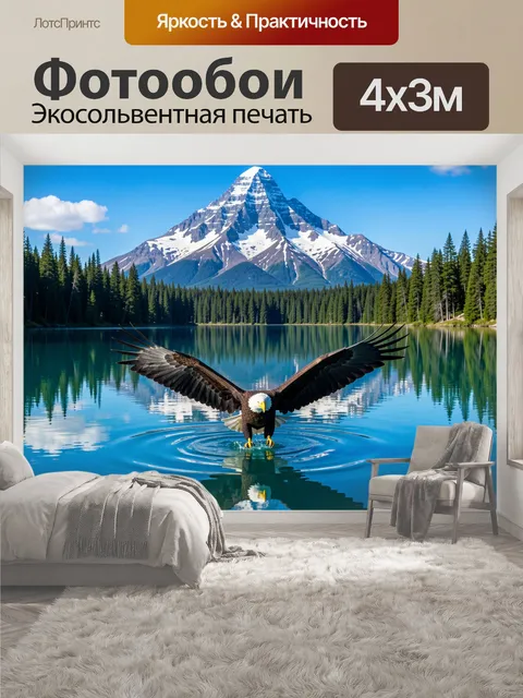 400 × 300 см · Экосольвентная печать