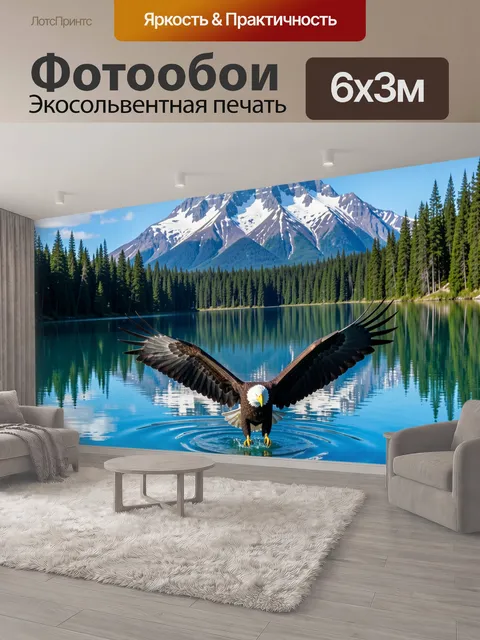 600 × 300 см · Экосольвентная печать