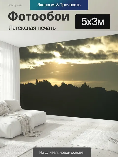 500 × 300 см · Латексная печать