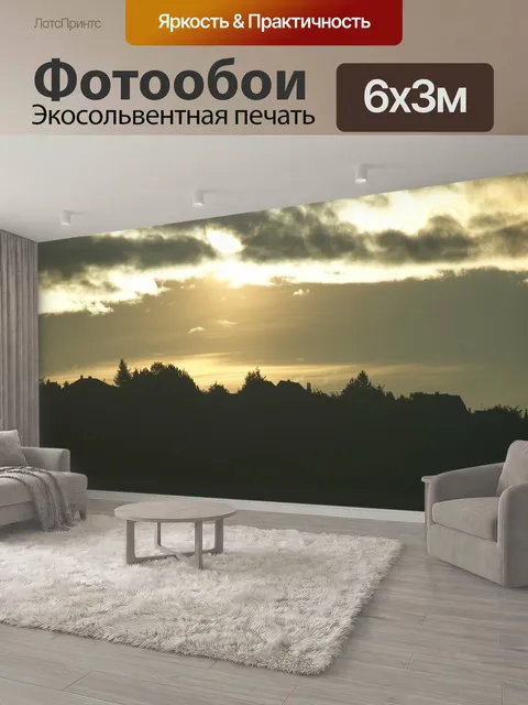 600 × 300 см · Экосольвентная печать