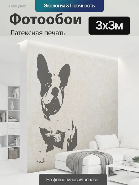 300 × 300 см · Латексная печать