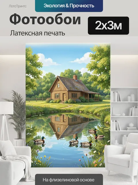 200 × 300 см · Латексная печать