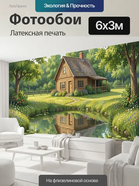 600 × 300 см · Латексная печать