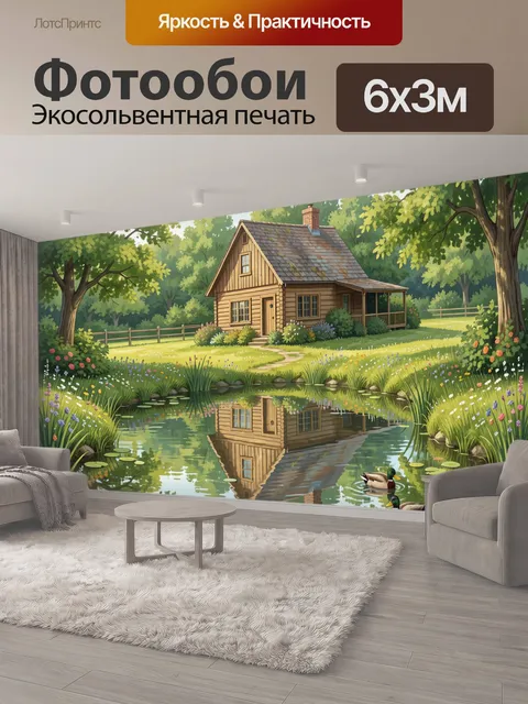 600 × 300 см · Экосольвентная печать