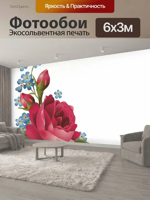 600 × 300 см · Экосольвентная печать