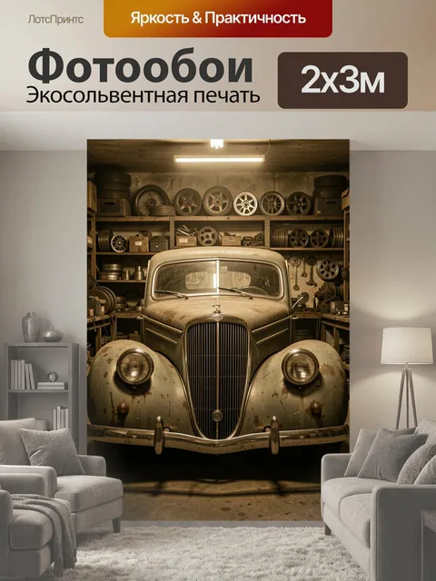 200 × 300 см · Экосольвентная печать