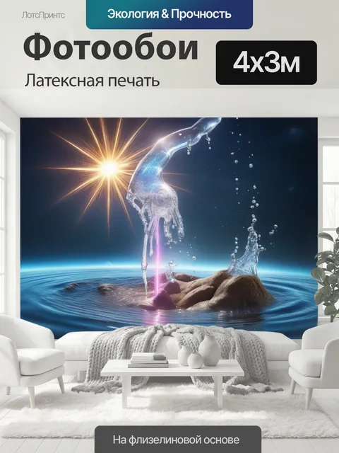 400 × 300 см · Латексная печать