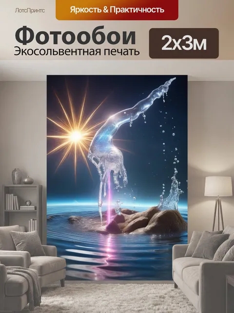 200 × 300 см · Экосольвентная печать