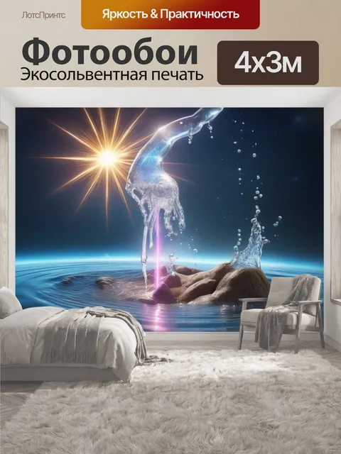 400 × 300 см · Экосольвентная печать