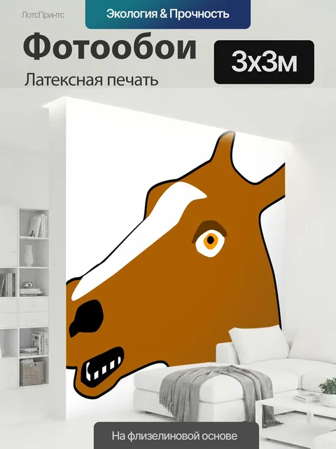 300 × 300 см · Латексная печать