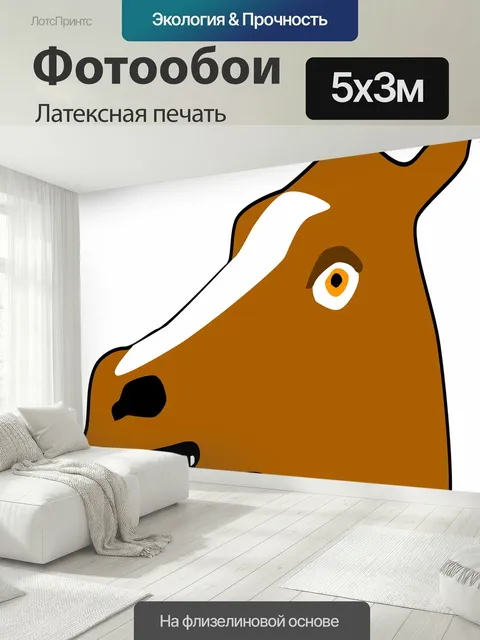 500 × 300 см · Латексная печать