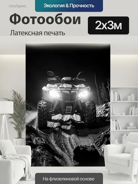 200 × 300 см · Латексная печать
