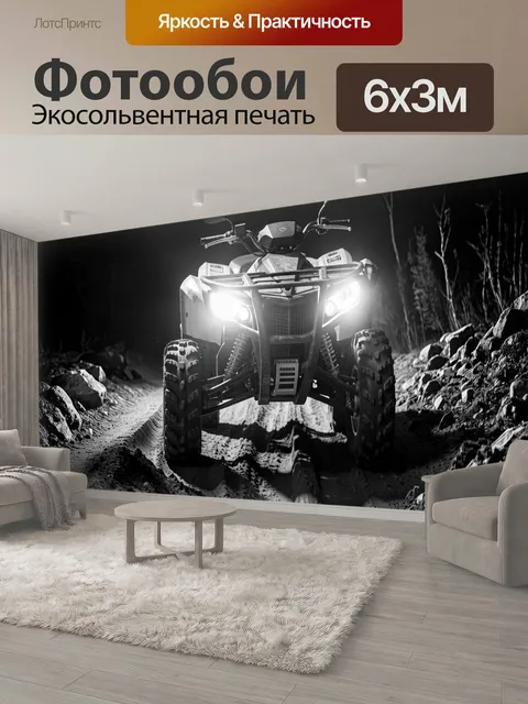 600 × 300 см · Экосольвентная печать