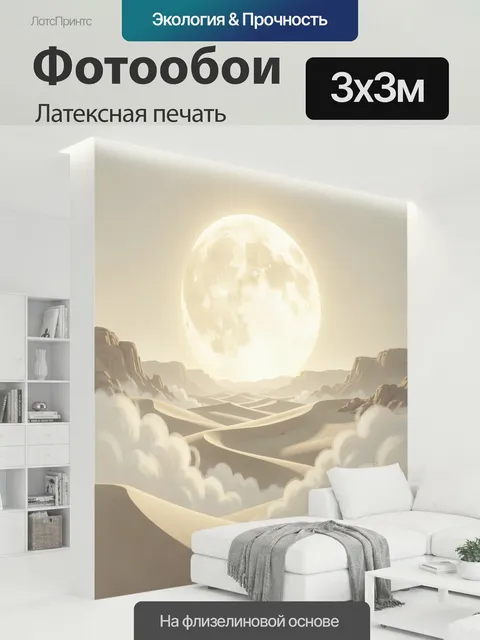 300 × 300 см · Латексная печать