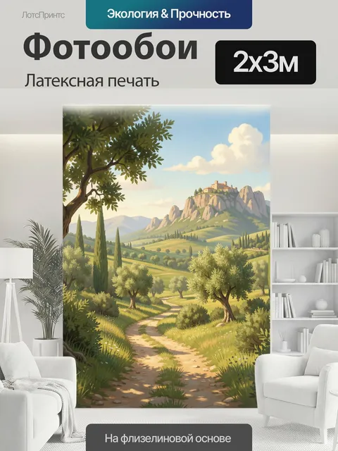 200 × 300 см · Латексная печать