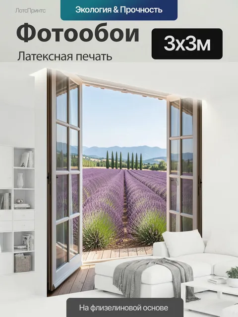 300 × 300 см · Латексная печать