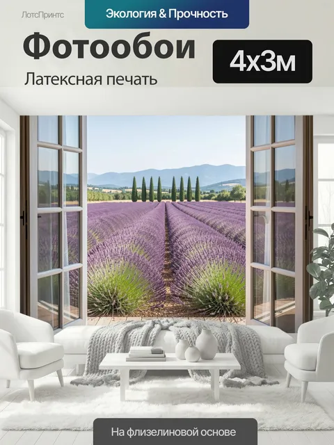 400 × 300 см · Латексная печать