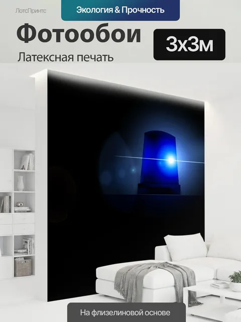 300 × 300 см · Латексная печать