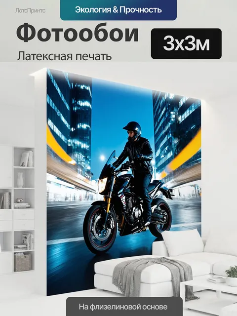 300 × 300 см · Латексная печать